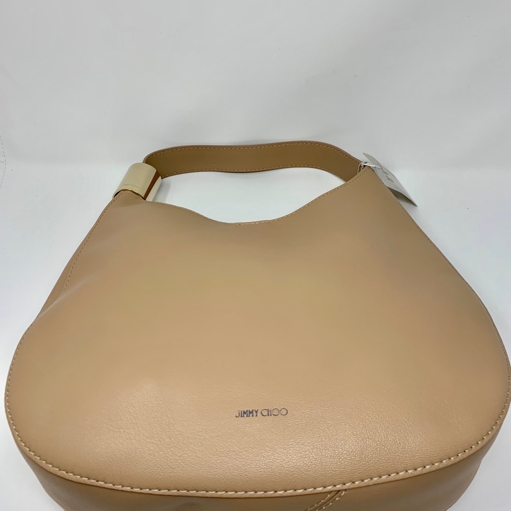 Jimmy Choo Stevie Leather Hobo Bag - Picture 7 of 7